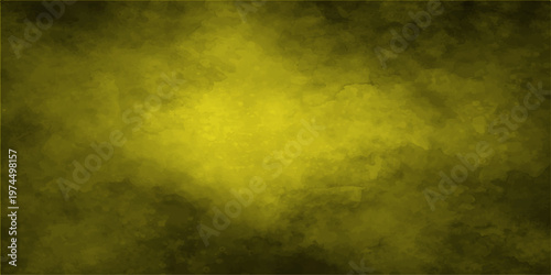 Abstract grunge background with vintage paper texture featuring dark blue smoke and an explosion of red fire clouds against a black sky with light copy space