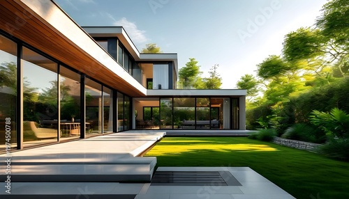 entrance to the house