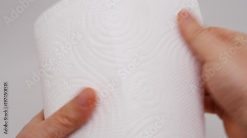 Steps to use paper towels for cleaning spills and messes in the kitchen quickly and efficiently