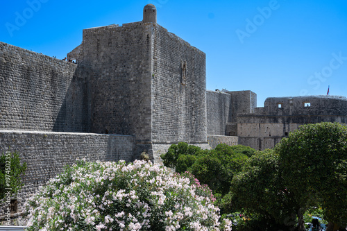 Famouse Buza Gate in old town of Dubrovnik, Croatia.