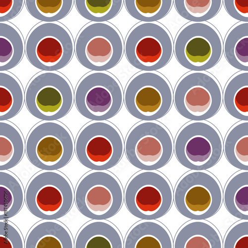 Motif graphique de plumes de paon mis au raccord pour impression