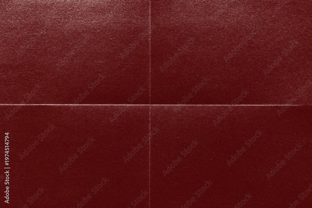Fototapeta premium Textured red paper background with copy space