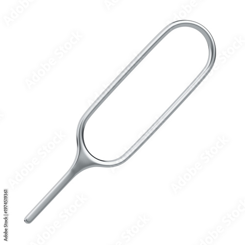 Fotografie SIM Card Eject Tool 3D Render