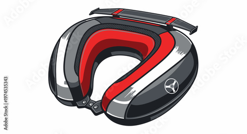 Travel Comfort: Ergonomic Neck Support Pillow for Relaxation