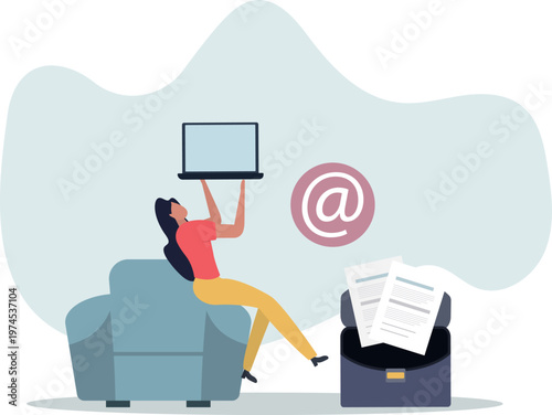 Simplifying work with more easy tasks after digitization .Project management with effective or productive simplification.person's life situation and his activities.