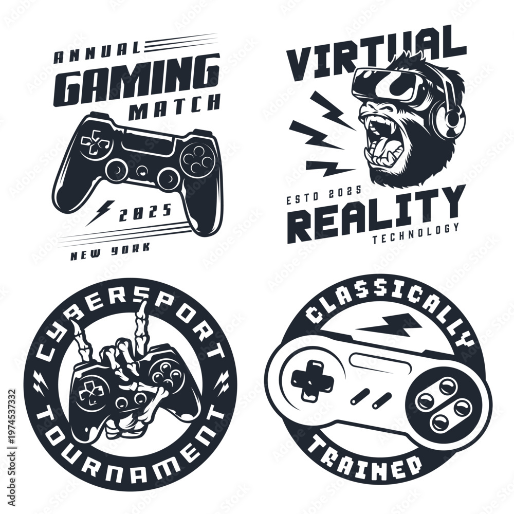 Obraz premium Game tech event