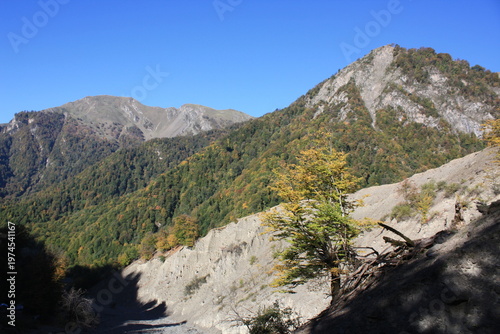 Autumn in the Caucasus Mountains