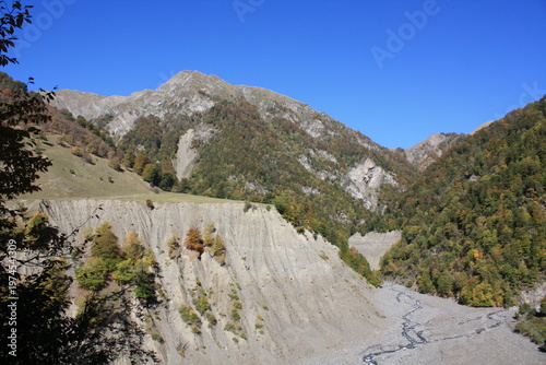 Autumn in the Caucasus Mountains