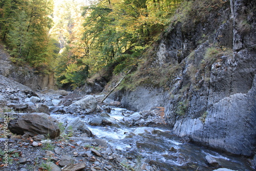 Autumn in the Caucasus Mountains