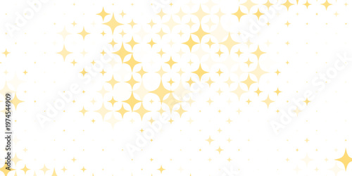 Gold falling down confetti background. Repeated golden dotted glitter pattern. Yellow, orange and golden dots wallpaper.