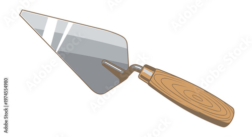 Trowel Tool for Construction and Plastering Work