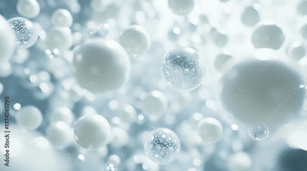 custom made wallpaper toronto digitalAbstract spheres in light