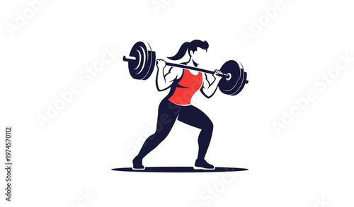 Black and white strength training icon set with dumbbell barbell and muscle workout outline illustration