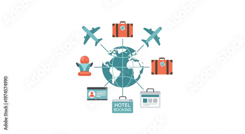 Global Business Travel Transportation Network.