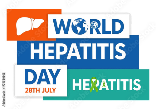 World hepatitis day awareness poster