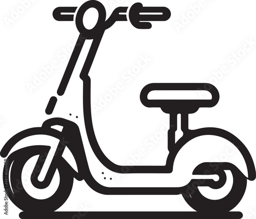 vintage bicycle isolated on white