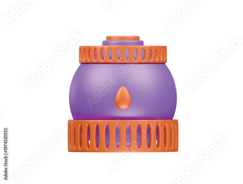 fuel tank icon 3d illustration render