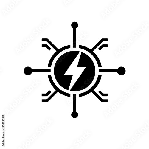 Electrical Power Core Icon