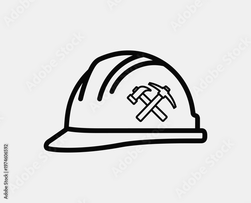 A silhouette of a determined hiker climbing a steep mountain path under the bright white sky