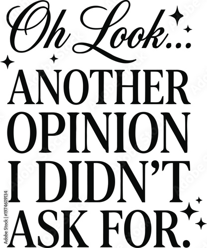 Oh look, another unsolicited opinion i didn't ask for.