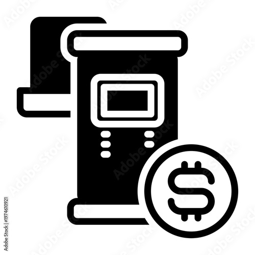 atm icon, glyph icon style