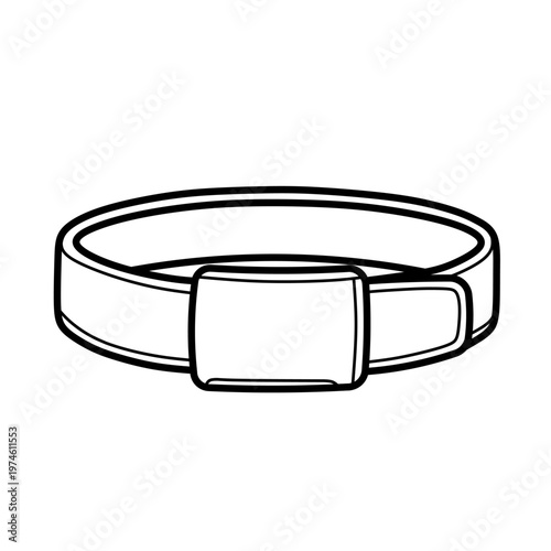 Belt icon isolated sign symbol vector illustration - high quality vector icons	