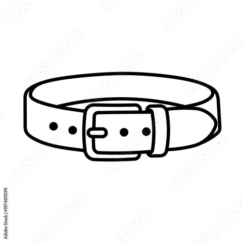 Belt icon isolated sign symbol vector illustration - high quality vector icons	