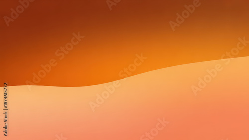 Vibrant Orange Gradient Background For Design Elements