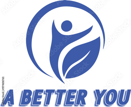 Better You Emblem: A symbolic illustration showcasing a harmonious blend of well-being, growth, and self-improvement, encouraging the pursuit of a revitalized and fulfilled life.