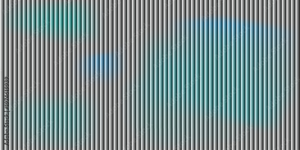 Obraz premium Abstract gradient strip background vertical lines in teal blue and gray modern design