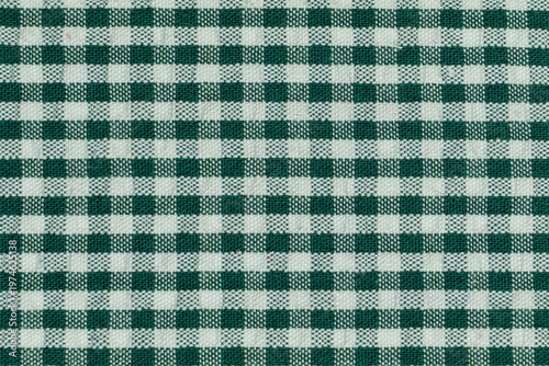 gingham checkered cotton fabric pattern background