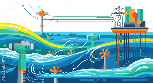 Renewable Ocean Energy Systems Powering Future.