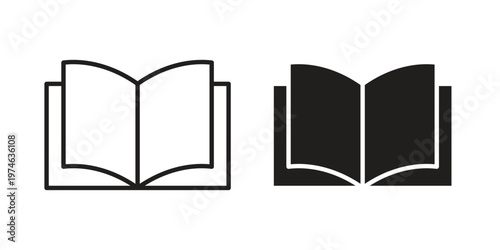 Catalog icon design vector. Flat and line vector Icon Design