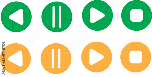 Printbuttons, icon, black, minimalist, media, blue, modern, player, simple, control