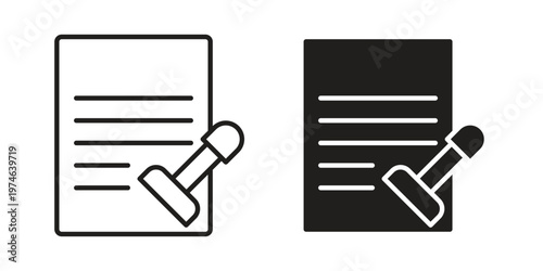 Corporative law icon design vector. Flat and line vector Icon Design