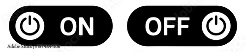 power button on off switch icon