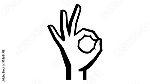 Okay Hand Gesture, Sign Language, Perfect Symbol, Positive Approval, Agreement, Success, Communication