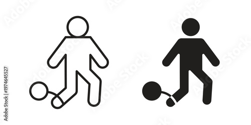 Escape icon design vector. Flat and line vector Icon Design