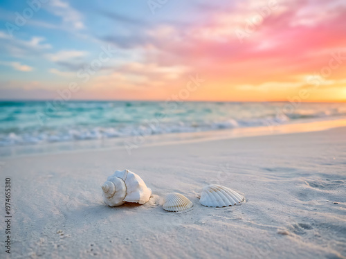 seashell on the beach