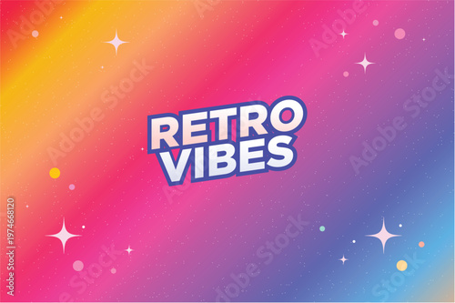Retro Vibes Background