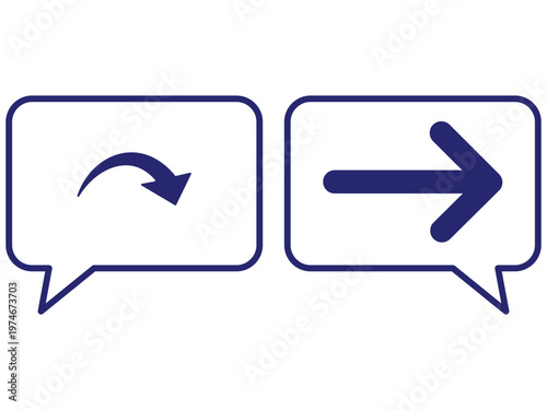 Smart Reply AI Icon Set – Auto Response Chat Vector