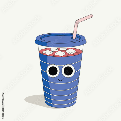 Cute Soda 3D Icon