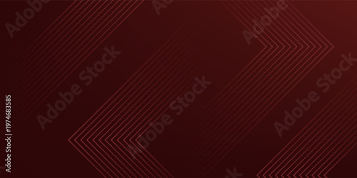 Abstract red neon arrow light glow background. Futuristic cyber laser line motion banner for casino. Dynamic techno perspective beam 3d graphic design. Cool party power and energy boost led tunnel