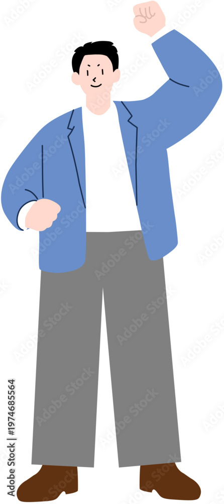 Fototapeta premium man in a suit