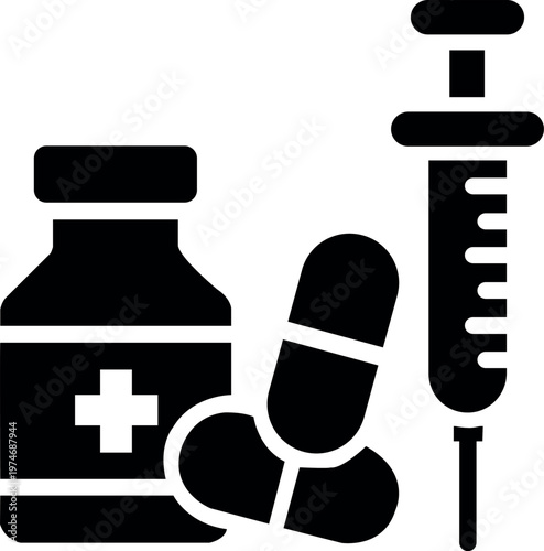 vector illustration of medical equipment