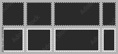 Photos Blank postage stamp