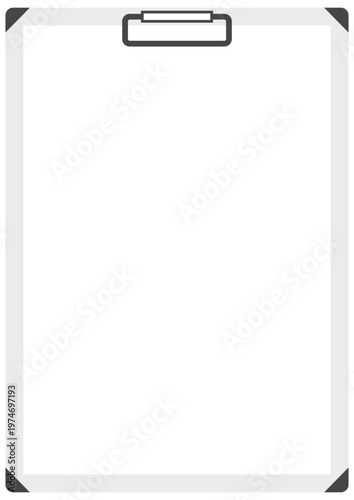 クリップボードのフレーム素材