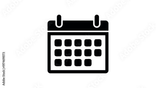 Calendar schedule date planner icon app