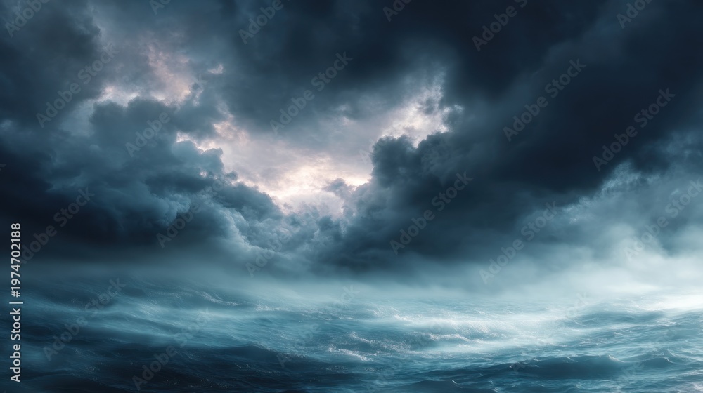 Obraz premium Stormy cloudscape
