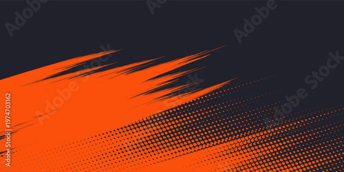 Abstract horizontal light red and blue stripe lines background. You can use for ad, poster, template, business presentation. Vector illustration